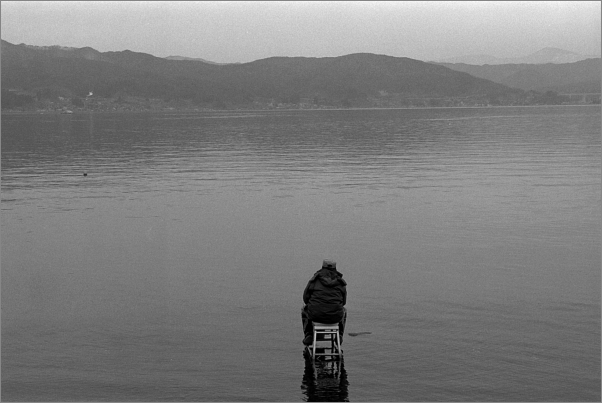 Lake Suwa Fisherman